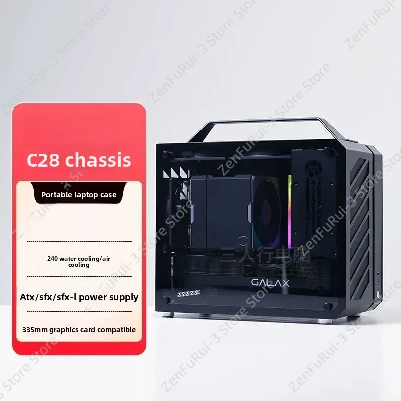 Boîtier Mini PC en aluminium a - Mechanic Master C28 Matx Portable Pc Case avis et prix