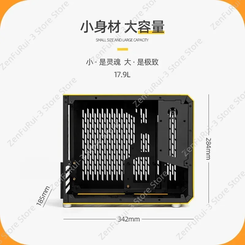 Boîtier Mini PC en aluminium a - Mechanic Master C28 Matx Portable Pc Case avis et prix
