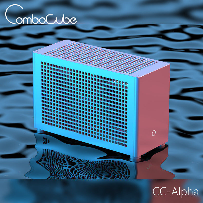 Boîtier ComboCube CC-Alpha Min - Sff Mini Itx Cnc Aluminum Chassis avis et prix